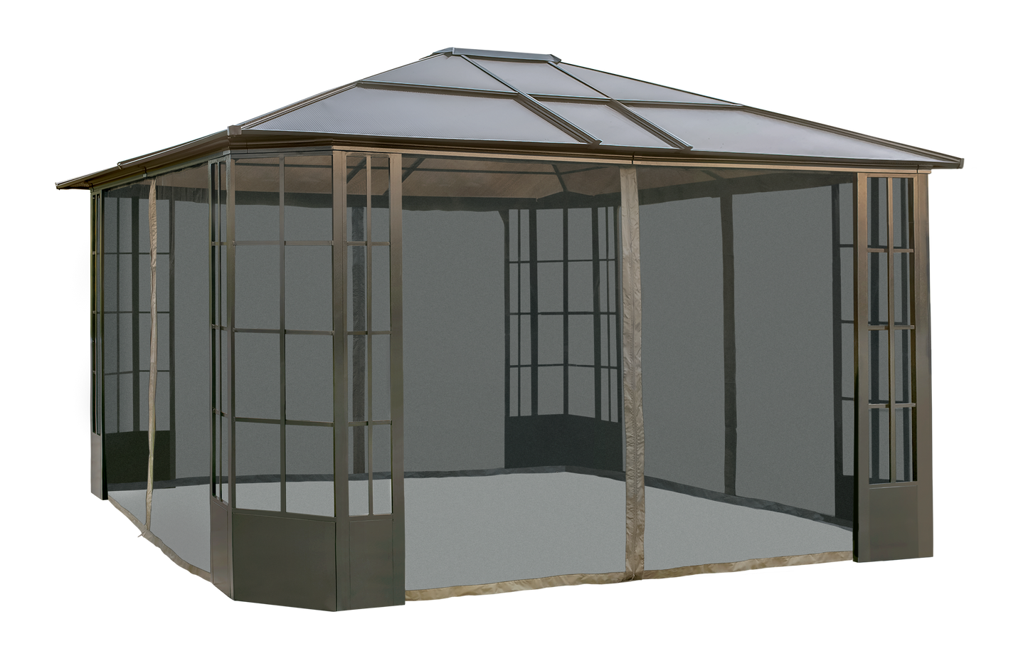 Savino Gazebo - 12' x 14' (Nylon mosquito net included