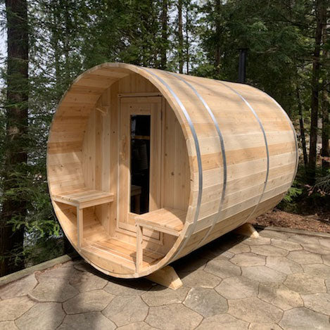 Serenity Barrel 4-Person Sauna