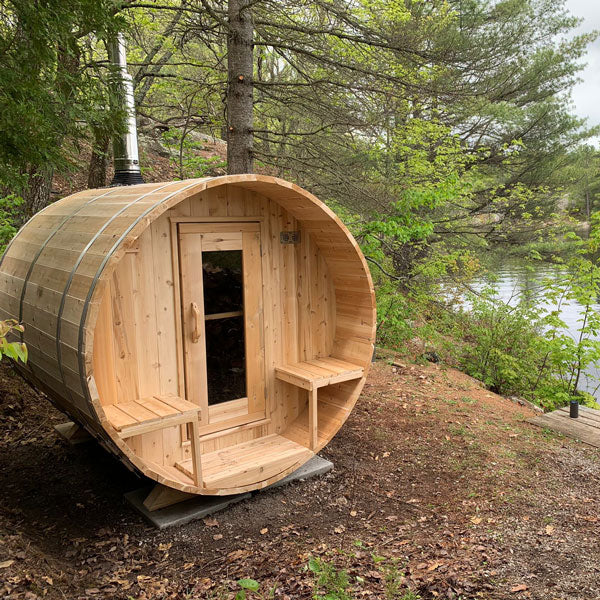 Serenity Barrel 4-Person Sauna