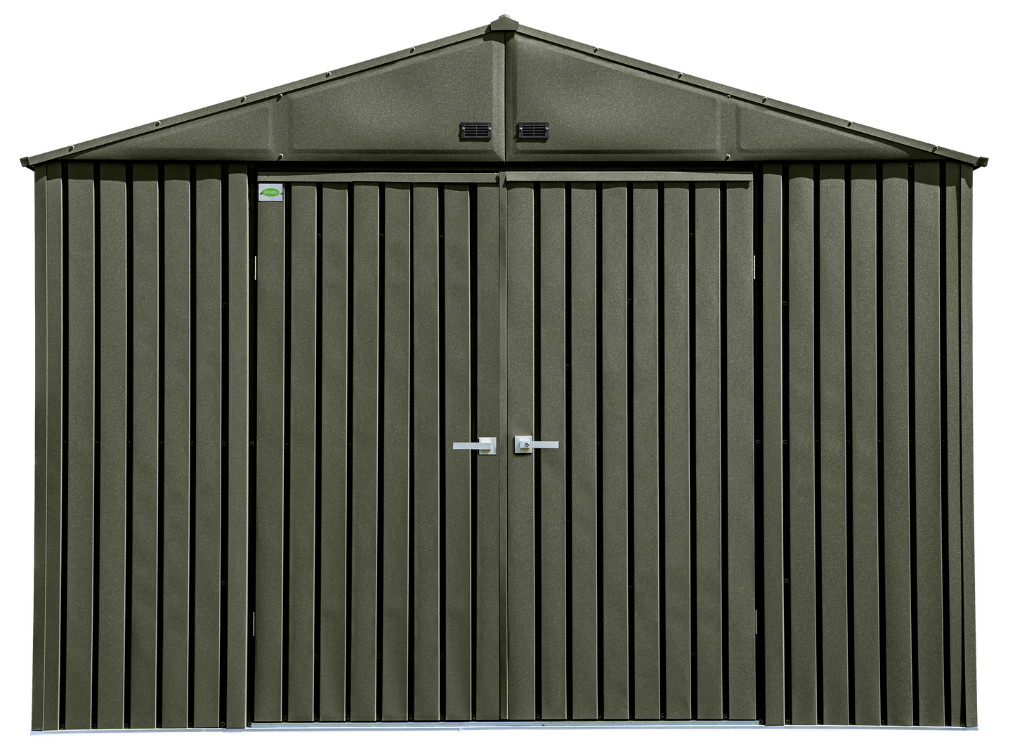 Scotts Lawn Care Storage Shed, 10x8, Green