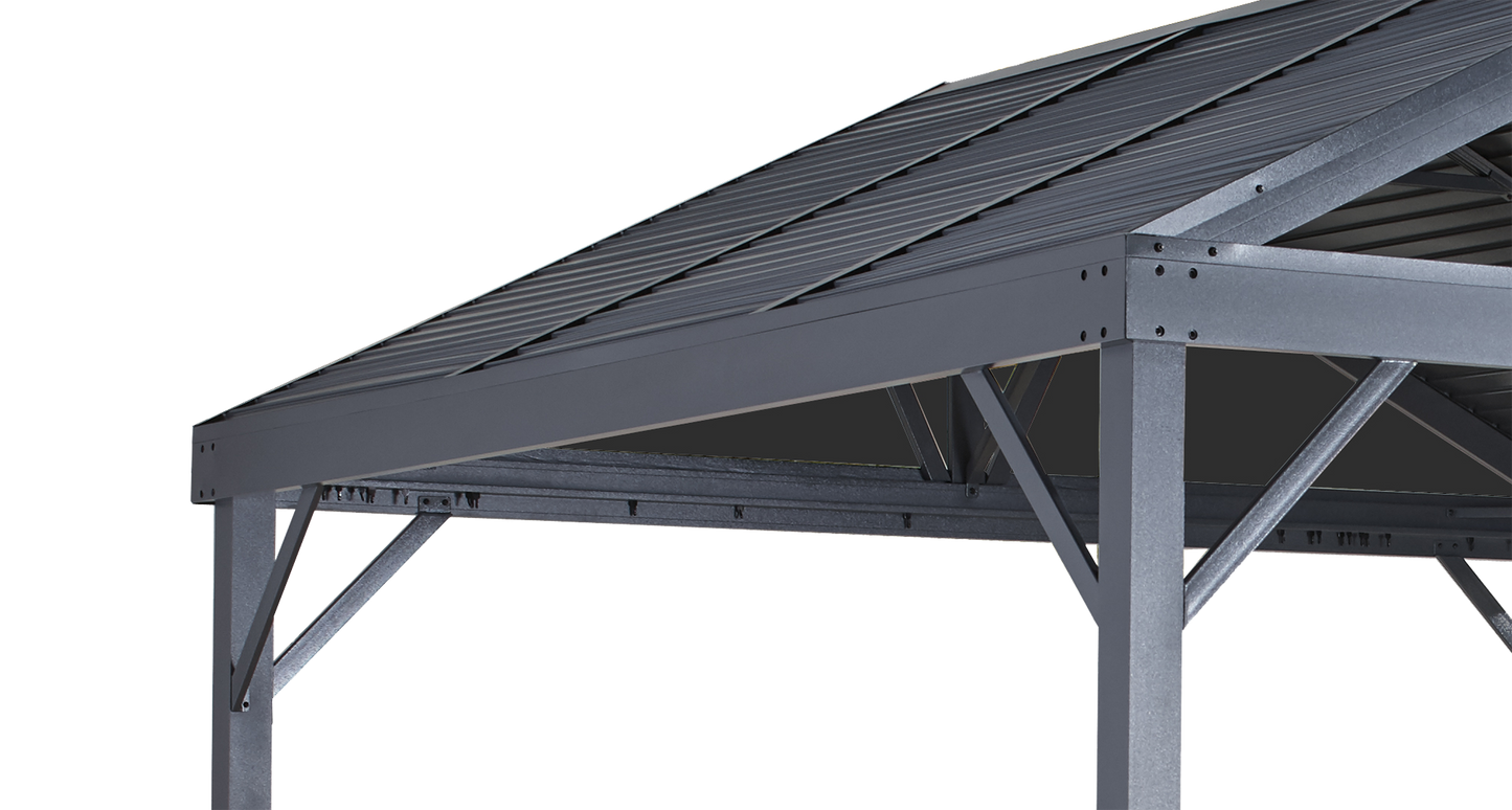 Sanibel II Hardtop Gazebo - 10' x 10'