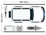 ShelterTube Wind and Snow-Load Rated Garage, 12x18x8 Gray