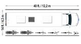 ShelterTube Wind and Snow-Load Rated Garage, 14x40x16 Green