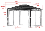 Sycamore 10x12 Gazebo