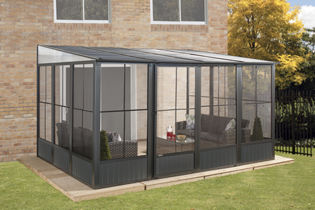 Sojag Korado 10 ft. x 13 ft. Wall Solarium