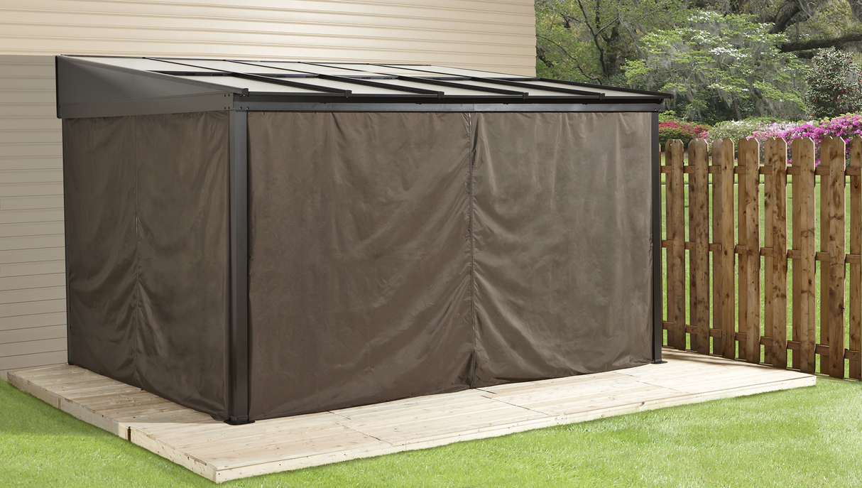 Sojag Pompano 10 ft. x 14 ft. Wall Gazebo