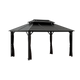 Ventura II Hardtop Gazebo - 10' x 14' (With nylon mosquito net)