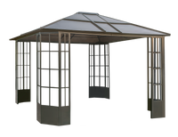 Savino Gazebo - 10' x 12' (nylon mosquito net included)