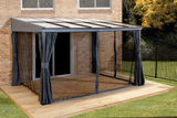 Sojag Pompano 10 ft. x 12 ft. Wall Gazebo