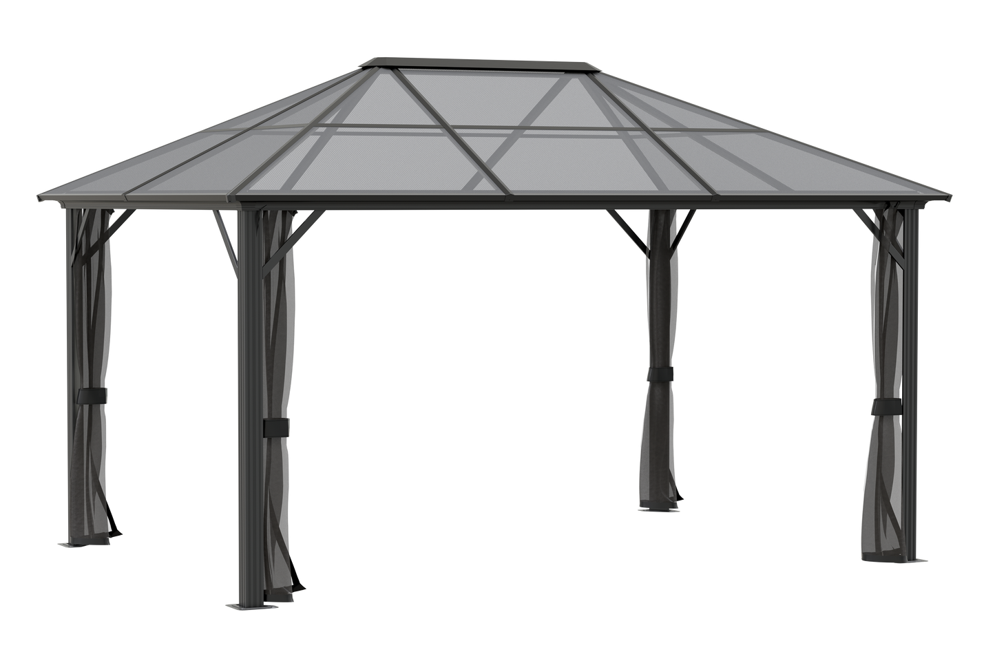Meridien Gazebo - 10' x 14' (Transparent Roof)