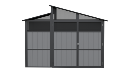 Sojag Rainier 8 x 11 ft. Aluminum Frame Storage Shed