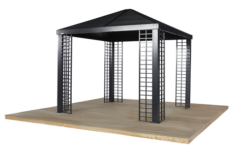 Sojag Havana Rustproof Aluminum Frame Gazebo Contemporary Design, 10' x 10'