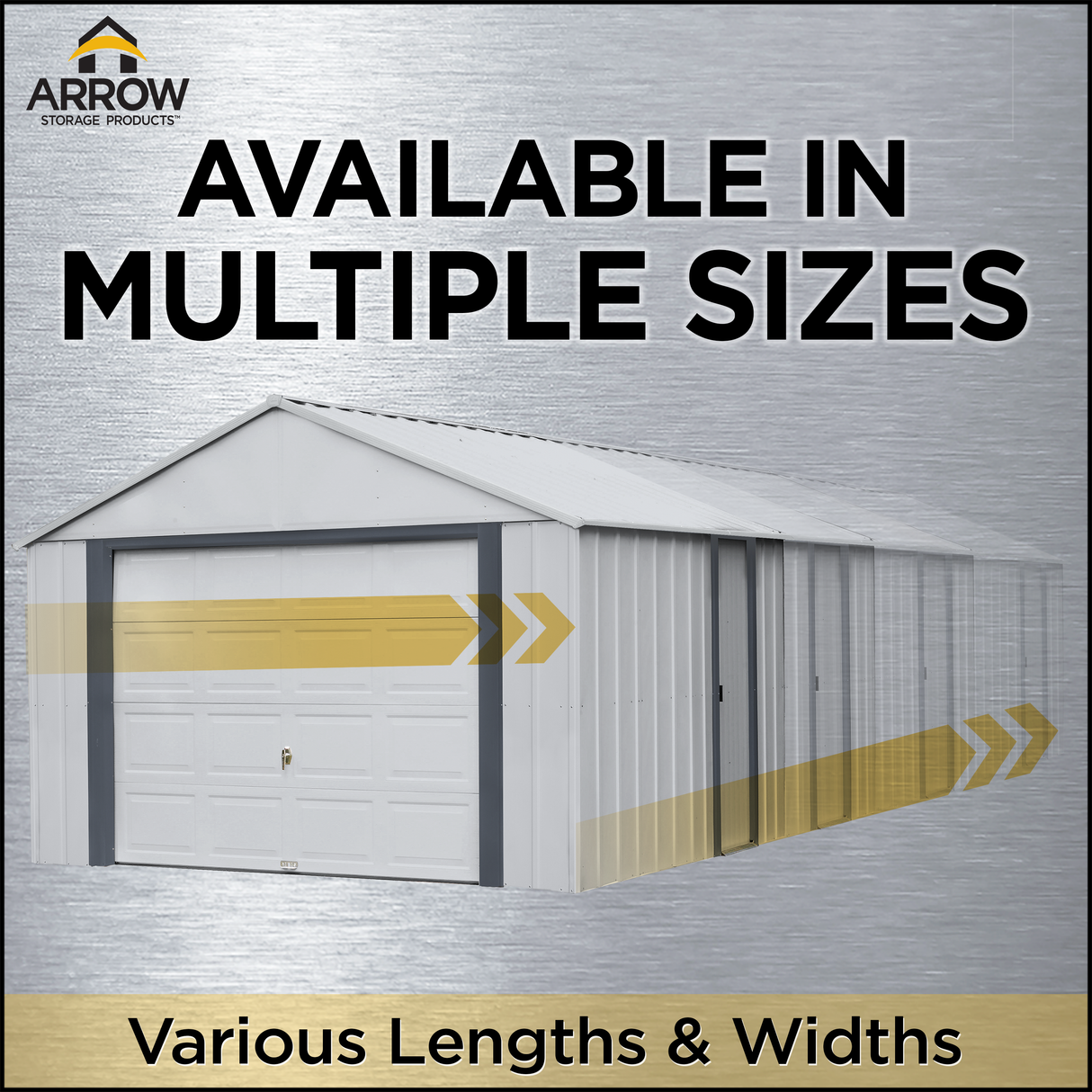 Arrow Murryhill 12 x 10 Garage, Steel Storage Building