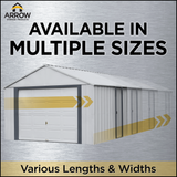 Arrow Murryhill 12 x 10 Garage, Steel Storage Building