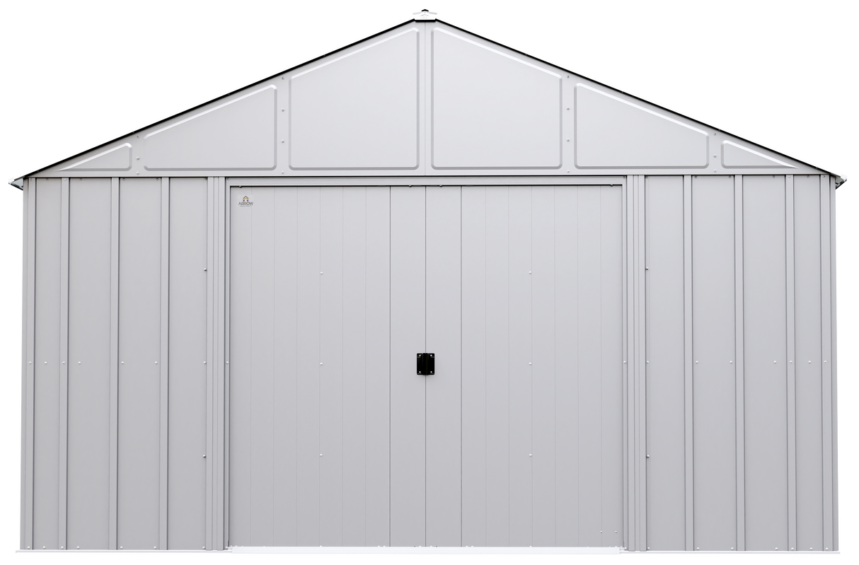 Arrow Classic Metal Shed, 12 x 17, Flute Grey