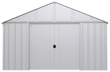 Arrow Classic Metal Shed, 12 x 17, Flute Grey