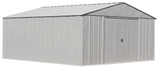 Arrow Classic Metal Shed, 14 x 14, Flute Grey