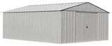 Arrow Classic Metal Shed, 14 x 17, Flute Grey