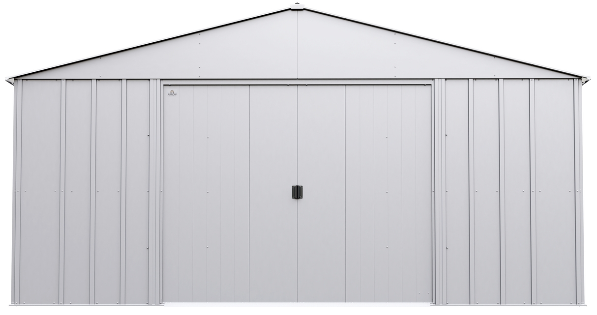 Arrow Classic Metal Shed, 14 x 17, Flute Grey