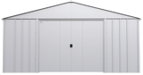 Arrow Classic Metal Shed, 14 x 17, Flute Grey