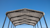 Arrow Carports Galvanized Steel Carport, RV Metal Carport Kit, 14' x 33' x 14', Charcoal