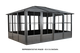 Sojag Outdoor 10' x 17' Korado Rectangular Solarium Sunroom with Mosquito Nets