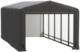 ShelterTube Wind and Snow-Load Rated Garage, 10x23x8 Gray