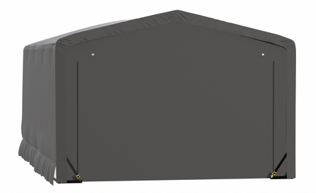 ShelterTube Wind and Snow-Load Rated Garage, 12x18x8 Gray