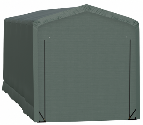 ShelterTube Wind and Snow-Load Rated Garage, 14x40x16 Green