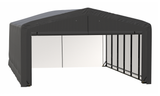 ShelterTube Wind and Snow-Load Rated Garage, 20x27x12 Gray