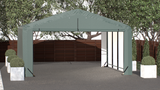 ShelterTube Wind and Snow-Load Rated Garage, 20x18x12 Green