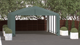 ShelterTube Wind and Snow-Load Rated Garage, 20x23x10 Green