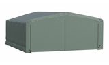 ShelterTube Wind and Snow-Load Rated Garage, 20x23x10 Green