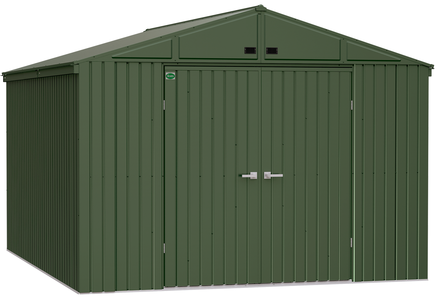 Scotts Lawn Care Storage Shed, 10x12, Green