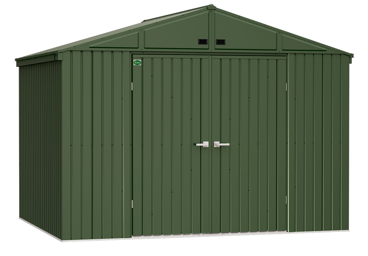 Scotts Lawn Care Storage Shed, 10x8, Green