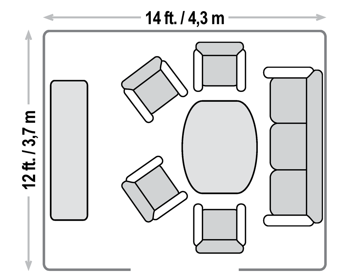 Sojag Savino 12 ft. x 14 ft. Gazebo