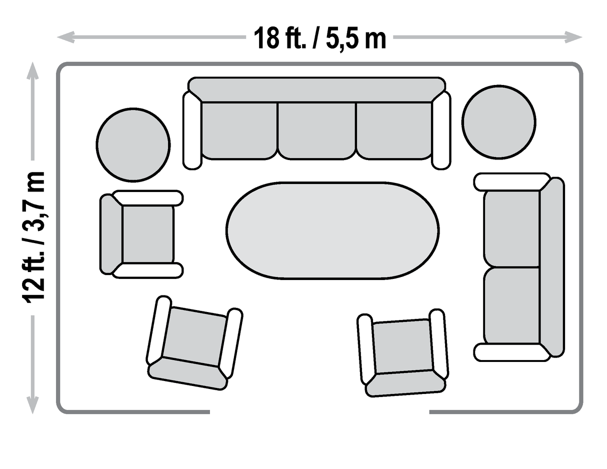 Sojag Korado 12 ft. x 18 ft. Solarium