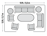 Sojag Korado 12 ft. x 18 ft. Solarium