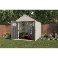 Suncast Tremont 8 ft. W x 7 ft. D Resin Storage Shed