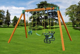 Classic Cedar Kid’s Swing Set